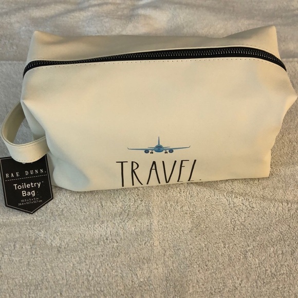 Rae Dunn travel bag for toiletries - Picture 1 of 7